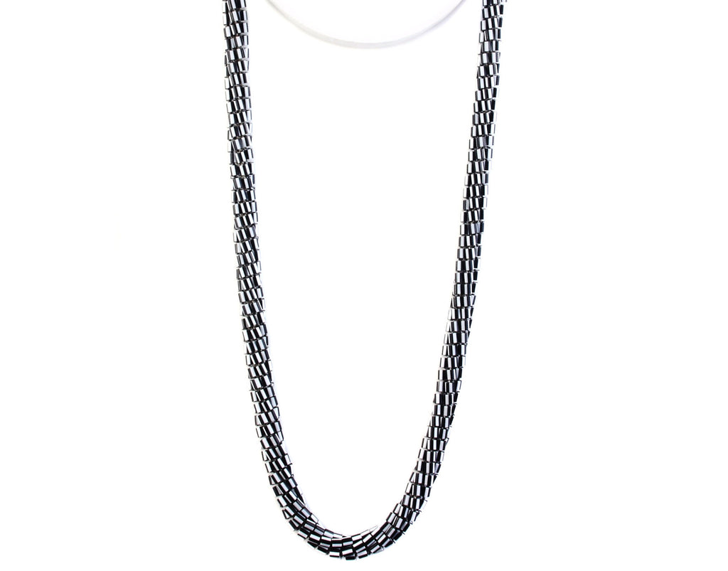 Mobiüs Torus™ Necklace - BLACK/WHITE STRIPE